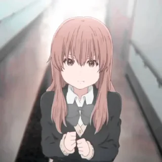🍞 emoji Nishimiya Shouko 𖦹 @Cupidreams Telegram sticker 12 of 60