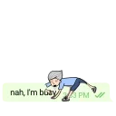 😪 emoji @TgSTlCKERs | @About_EVERETT Vol.77 (Animated) Telegram sticker 21 of 50