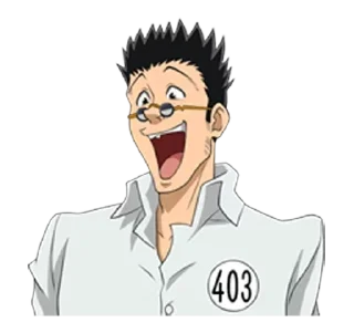 😄 emoji @ANIMEDUBBED_1 HUNTER X HUNTER Telegram sticker 19 of 105