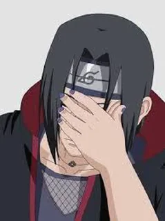😳 emoji Itachi uchiha Telegram sticker 10 of 12