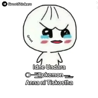 😑 emoji @GrootStickers || 𝗣𝗮𝗰𝗸-29 Telegram sticker 9 of 11