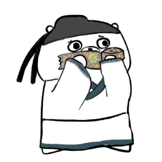 🥺 emoji 摸摸熊：見證 Telegram sticker 17 of 105