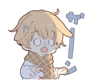 😲 emoji rabbit boy Telegram sticker 17 of 25