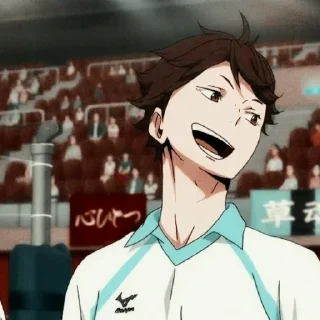 🦔 emoji Oikawa Tooru @yuiworld Telegram sticker 14 of 34