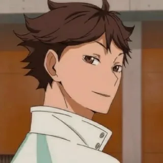 🦔 emoji Oikawa Tooru @yuiworld Telegram sticker 10 of 34