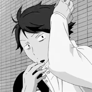 🏐 emoji oikawa tooru @animestickerpcks Telegram sticker 10 of 20