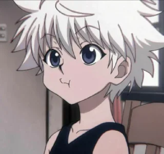 😊 emoji killua Telegram sticker 12 of 31