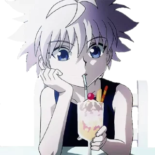 🍸 emoji killua Telegram sticker 14 of 31