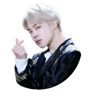 💜 emoji Jimin @Stickersey Telegram sticker 12 of 25