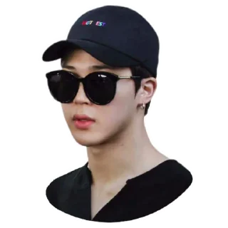 😎 emoji Jimin @Stickersey Telegram sticker 22 of 25