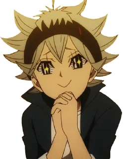 Sticker from Black Clover // @MINATOSTICKERS