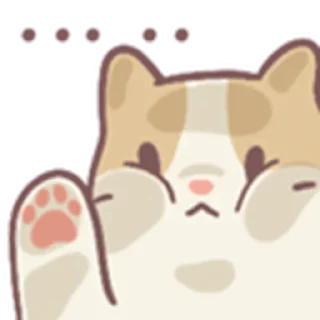 😐 emoji cats & soup | @cutestickers4you Telegram sticker 5 of 24