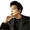 ✌ emoji Gong Yoo Telegram sticker 17 of 18