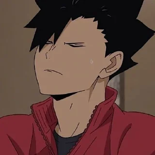 🦖 emoji Kuro Tetsuro [by : @PlacestickersEdit] Telegram sticker 6 of 17