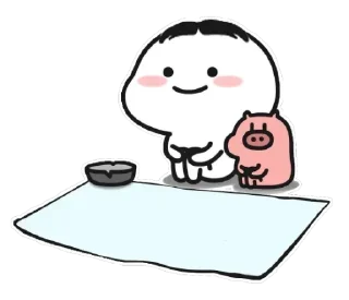 🤑 emoji @poukcly 's dumb~ Telegram sticker 24 of 48