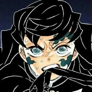🍃 emoji muichiro tokitou @rakaistyping Telegram sticker 14 of 20