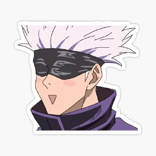 👀 emoji Gojo @wallgun Telegram sticker 10 of 40