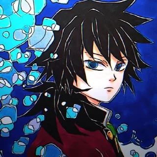 Sticker from Giyuu @wallgun