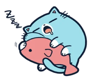 😴 emoji plumpy | @cutestickers4you Telegram sticker 15 of 35