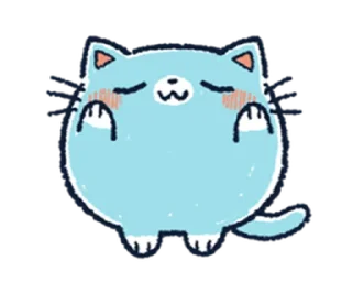 😌 emoji plumpy | @cutestickers4you Telegram sticker 19 of 35