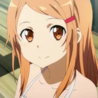 🎨 emoji Asuna Yuuki by @zYxDx Telegram sticker 14 of 67