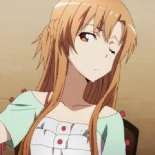 ✨ emoji Asuna Yuuki –By::bacotanpelin– Telegram sticker 15 of 59