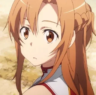 🎨 emoji Asuna Yuuki by @zYxDx Telegram sticker 12 of 67