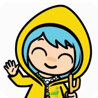👋 emoji Luce's blessing Telegram sticker 13 of 13