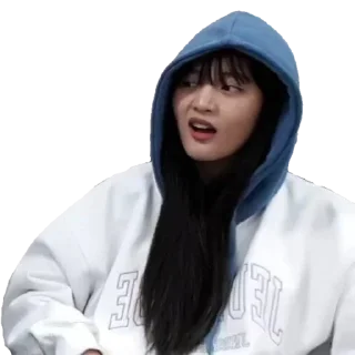 😦 emoji (G)I-DLE Telegram sticker 19 of 59