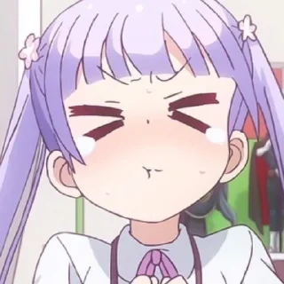 💗 emoji suzukaze aoba (꜆˶ᵔᵕᵔ˶)꜆ . @moandstadt Telegram sticker 15 of 22