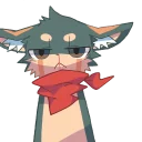 😐 emoji Hello! I'm Izuna. Telegram sticker 24 of 40