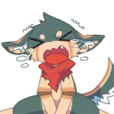 😭 emoji Hello! I'm Izuna. 2 Telegram sticker 10 of 24
