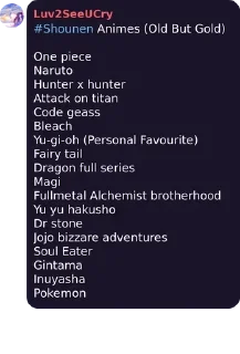❣️ emoji #Anime Watch List Telegram sticker 14 of 20