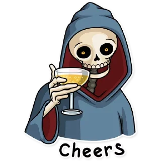 🥂 emoji Death Note☠ @Itz_me_RahuLyadav Telegram sticker 21 of 39