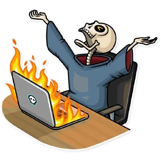 🔥 emoji Death Note☠ @Itz_me_RahuLyadav Telegram sticker 17 of 39