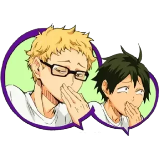Sticker from Haikyuu (@NepthanCreation)