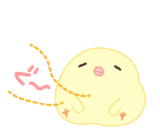 😌 emoji piyochiri | @cutestickers4you Telegram sticker 9 of 34