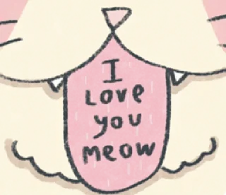 😘 emoji meowmeme | @cutestickers4you Telegram sticker 7 of 40