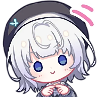 🥹 emoji 雫るる JK.ver Telegram sticker 11 of 25