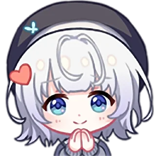 🥰 emoji 雫るる JK.ver Telegram sticker 12 of 25