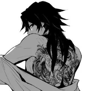 🌊 emoji Giyuu tomioka Telegram sticker 13 of 37