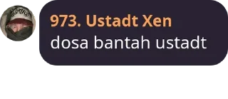 Sticker from xen gamtenk 😂👆🏿
