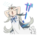 😱 emoji @tikelmu Anohana Telegram sticker 23 of 41