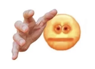 ✋ emoji cursed emojis Telegram sticker 20 of 120