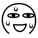 😅 emoji ARU Telegram sticker 19 of 30