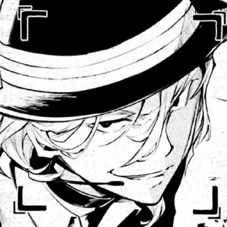 🍥 emoji Nakahara chuuya Telegram sticker 21 of 22
