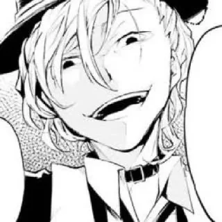 🍥 emoji Nakahara chuuya Telegram sticker 6 of 22