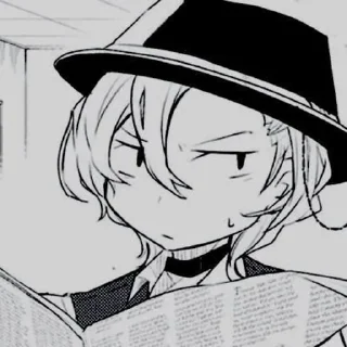 🐕 emoji , , nakahara chuuya Telegram sticker 21 of 67