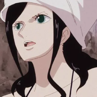 😧 emoji nico robin`letta Telegram sticker 13 of 39