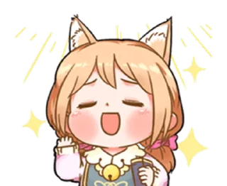 🤩 emoji cat-like lover | @cutestickers4you Telegram sticker 3 of 29